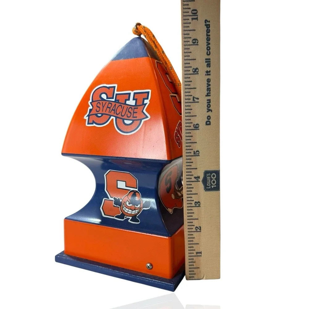 Syracuse University Football Bird House Homemade Buoy Shape NCAA‎ Otto SU NY
